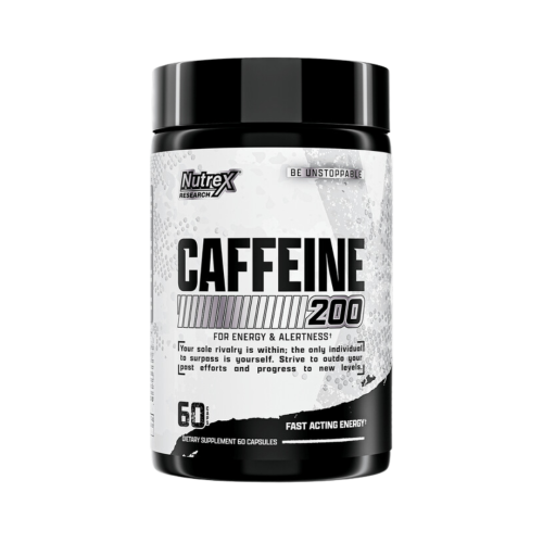 Cafeína 200 mg | 60 Cápsulas | Energía y Enfoque