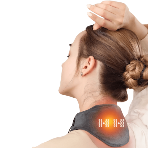 Masajeador Térmico de Cuello con Vibración USB