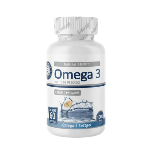 Omega 3 1000 mg | 60 Cápsulas | EPA + DHA